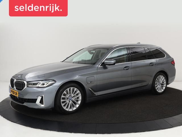 BMW 5-SERIE 520e Business Edition Plus | Adaptive cruise | 360 Camera | Luxury Line | Trekhaak | Laserlight | Leder | Stoelverwarming | Live Cockpit | Navigatie | Keyless