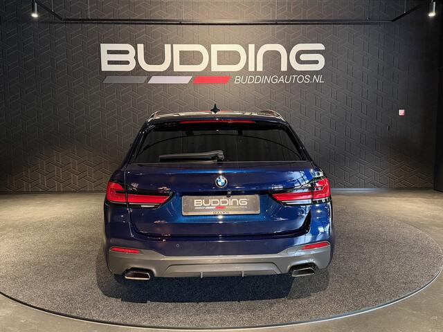 BMW 5-SERIE Touring 520i Business Ed | M-sport | Trekhaak | Tansanitblau