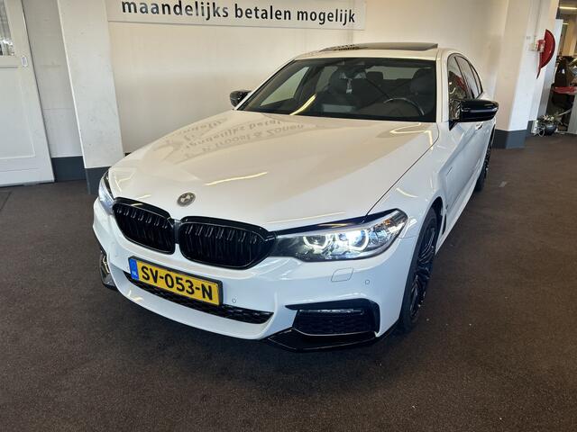 BMW 5-SERIE 530e iPerformance High Executive M Sport | Panoramadak | Stoel+Stuurverwarming | Achteruitrijcamera | Harman/Kardon | Sfeerverlichting | Adaptief onderstel | Elek. inklapbare spiegels | Park assist