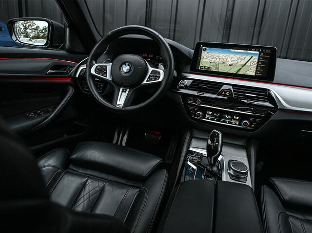 BMW 5-SERIE 530i HIGH EXECUTIVE | NL-AUTO | M-SPORT | PANORAMADAK | COMFORT ACCESS | M-SPORT BRAKE | SHADOW LASER LIGHTS | AMBIANCE INTERIEUR | HEAD-UP | HARMAN/KARDON | M-PERFORMANCE | BMW GESTURE | M SPORT SUSPENSION | ACTIVE CRUISE