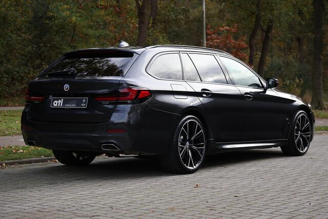 BMW 5-SERIE Touring 530i High Executive M-Sport | 20"| Pano | HUD | 360 Cam | Standkachel | Keyless | Driving Assistent Pro | Clima 4-zone | Comf stoel met memory | Achterbank verwarmd | etc.
