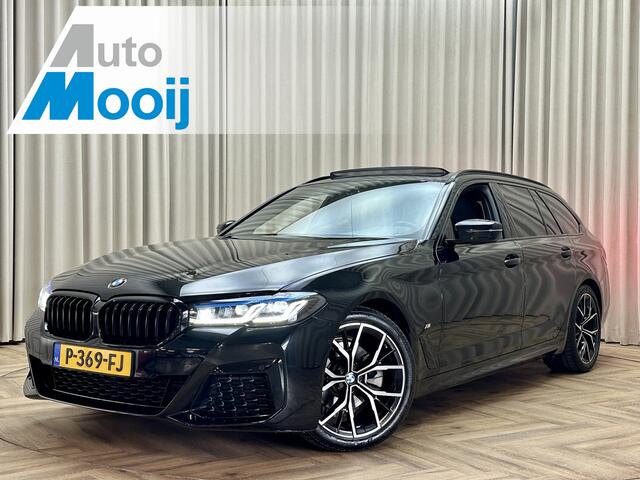 BMW 5-SERIE Touring 520i *M-Sport* Panoramadak / LASER / Stoelkoeling / Keyless / Memory Seat / Apple Carplay / Org.NL! / 19"LMV