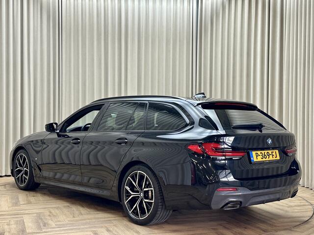 BMW 5-SERIE Touring 520i *M-Sport* Panoramadak / LASER / Stoelkoeling / Keyless / Memory Seat / Apple Carplay / Org.NL! / 19"LMV