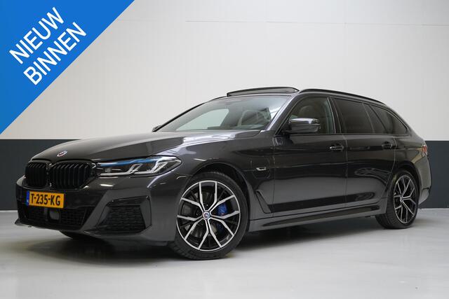 BMW 5-SERIE Touring 530e Business Edition Plus | SoH 98% | Leder | Panoramadak | Trekhaak | Memory | Head-Up | M-Sportpakket