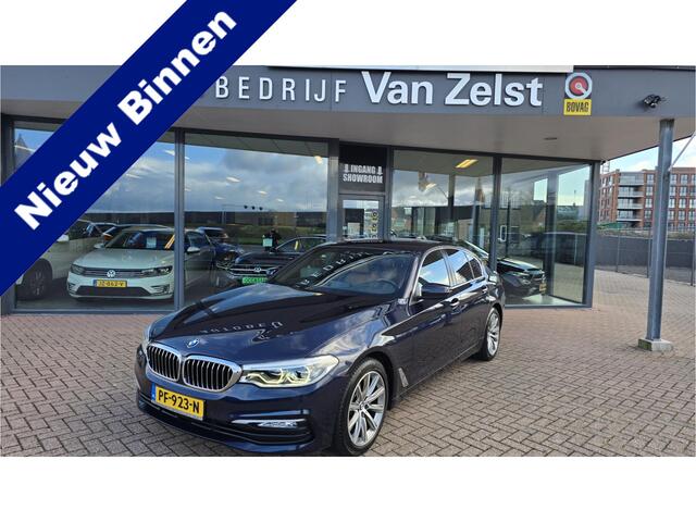 BMW 5-SERIE 520d High Executive **Automaat 8 Vers** Luxe lederen bekleding**LED**Airco automatisch**Comfortstoelen**NAVI** NETTE AUTO** Dodehoek detector**BOVAG GARANTIE