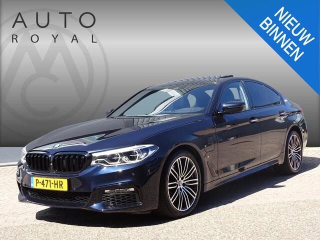 BMW 5-SERIE 530e iPerformance High Executive M-PAKKET | DODEHOEK DETECTIE | NAVIAGTIE | RIJSTROOK HERKENING | ACHTERUIT RIJ CAMREA | PARKEER SENSOREN | KEYLESS GO/ENTRY | APPLE CARPLAY / ANDROID | CRUISE CONTROL | AIRCO\ECC | LED|