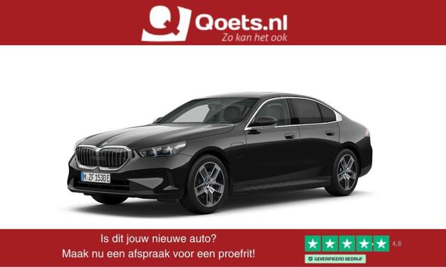 BMW 5-SERIE 530e Trekhaak - Comfortstoelen - Elektrisch verwarmde voorstoelen - Driving Assistant Professional - Head up - Parking Assistant Plus - Active Guard - Akoestische voetgangersbescherming - Comfort Access -
