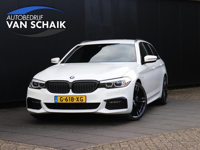 BMW 5-SERIE Touring 520i High Executive | M SPORT | TREKHAAK | LEDER | CAMERA | STOEL/STUURVERW. | CRUISE | NAVI |
