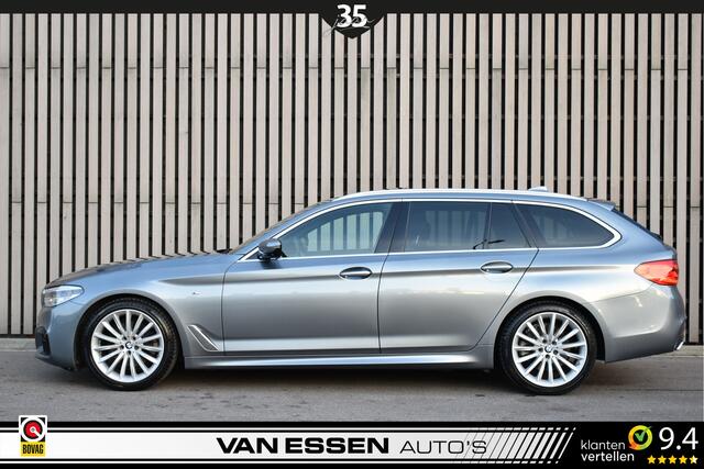 BMW 5-SERIE Touring 520i High Executive M-Sport Pano 360-Camera Leder Memory Head-Up Trekhaak!