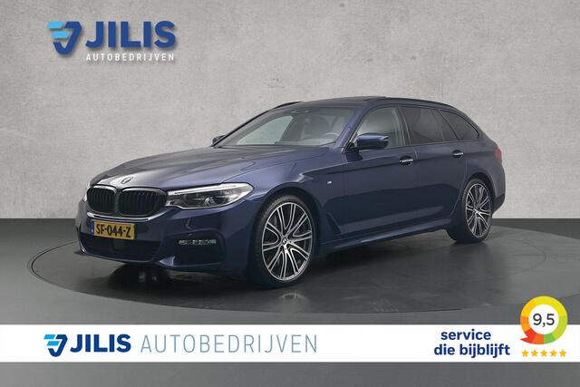 BMW 5-SERIE Touring 540i M-sport | Org. NL | Panoramadak | Head-up | Lederen bekleding | Stoelverwarming | LED