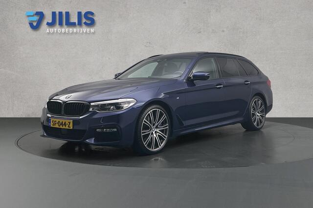BMW 5-SERIE Touring 540i M-sport | Org. NL | Panoramadak | Head-up | Lederen bekleding | Stoelverwarming | LED