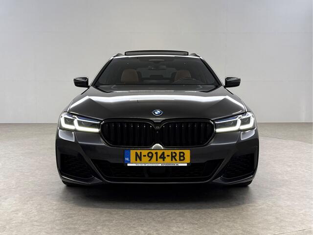 BMW 5-SERIE 530e High Executive M-Sport | BMW Laser | Pano | SOH 85% | Sfeer | 360° | Memory | Virtual | HuD | Camera | Stoelverw. | Trekh.