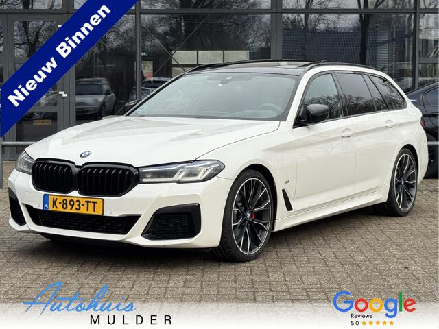 BMW 5-SERIE Touring 520i High Executive M-Sport/Panorama/Leer/Head-Up/Laser/Navi/Clima/Cruise