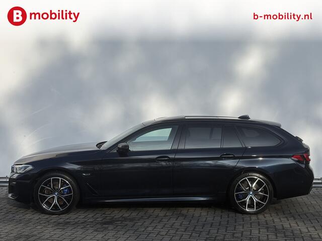 BMW 5-SERIE Touring 530e High Executive M-Sport LCI Trekhaak 1700kg Laserlicht | Head-Up | Harman/Kardon | Panoramadak | Adaptive Cruise Control