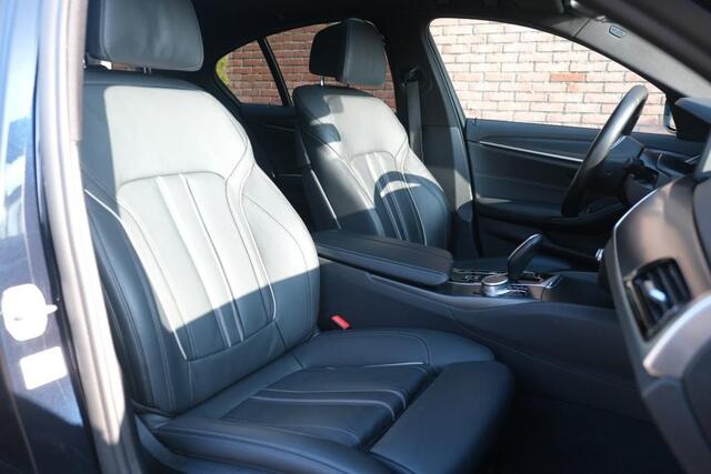 BMW 5-SERIE 530i 252pk High Executive | M Sport | Laser LED | Schuif-/kanteldak | 360° Camera | Blind Spot | Keyless | Leder | Trekhaak