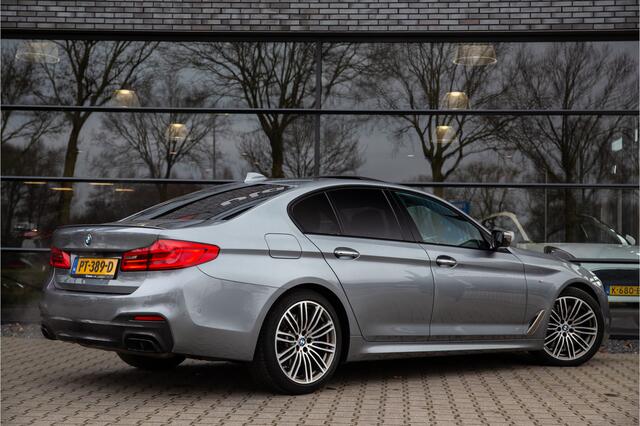 BMW 5-SERIE M550i xDrive M-Sport , 4-wielsturing, Panoramadak, Harman/Kardon, Adap. cruise,