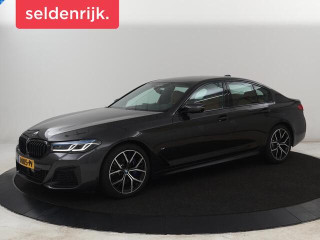 BMW 5-SERIE 530i M Sport | Head-Up | Adaptive cruise | Leder | Harman/Kardon | Laserlicht | 360 Camera | Stoelverwarming | Carplay | Navigatie | Sportstoelen | Dodehoek detectie | Stuurverwarming | Live Cockpit