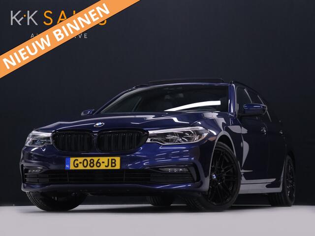 BMW 5-SERIE Touring 520i M Sport [SCHUIFKANTELDAK, CRUISE CONTROL, BLUETOOTH TELEFOON, HUD, ACHTERUITRIJCAMERA, PDC V+A, STOELVERWARMING, BMW ADAPTIVE LED, NIEUWSTAAT]