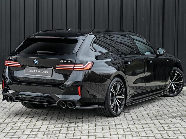 BMW 5-SERIE Touring 530e Xdrive 300pk M Sport | Shadowline | Comfort access | Bowers&Wilkins | Iconic grill | Active cruise | 360 camera | Ambiance | El. trekhaak
