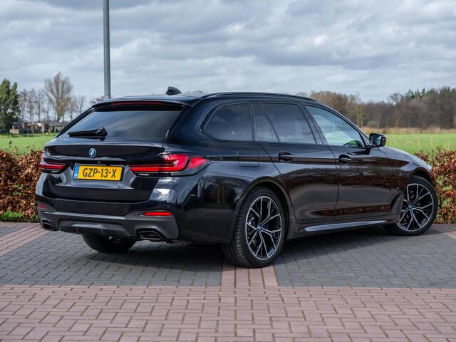 BMW 5-SERIE Touring 530e xDrive Business Edition Plus | Alle opties | HUD | M-Sportpakket | Laserlicht | Pano | Volleder | Glascoating | Elektr.Trekhaak | 360 | Keyless | Etc.