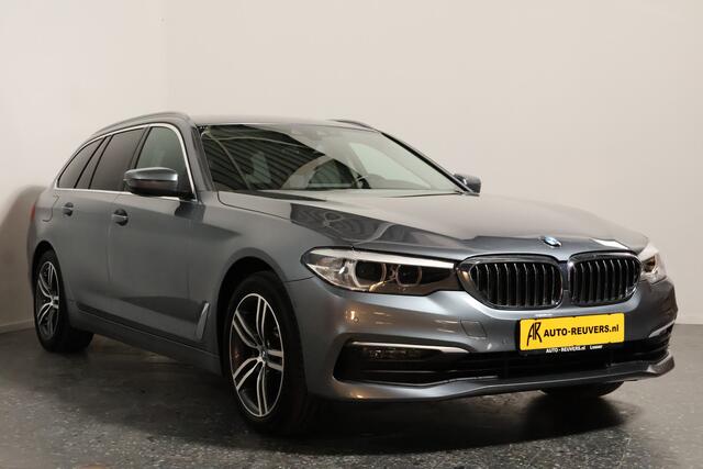 BMW 5-SERIE Touring 520i / LED / Leder / CarPlay / Trekhaak / Cam
