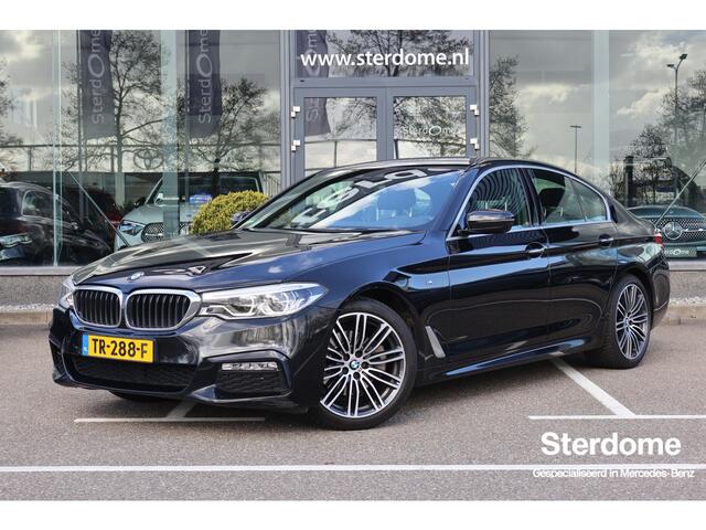 BMW 5-SERIE 520d EDE High Executive M Sport pakket l LED Adaptief l Navigatie Professional l Airodynamica pakket l Driving Assistance l PDC l Ambiance verlichting l Warmte Comfort pakket l Electrisch verwarmde voorstoelen l Camera l Alarm klasse 3 l Comfortstoelen vo