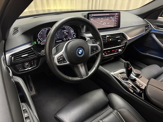 BMW 5-SERIE Touring 530e LCI / Hybride / M Sport / FACELIFT / Head Up / LED / Elec. Trekhaak / Leder / Camera / Apple Carplay / Bluetooth