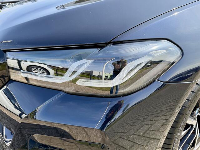 BMW 5-SERIE 530e High Executive M sport, Dealeronderhouden, 1e eigenaar, Head up display, Electrische achterklep 19 inch Harman kardon Sk dak Memory Stoelen 360Cam