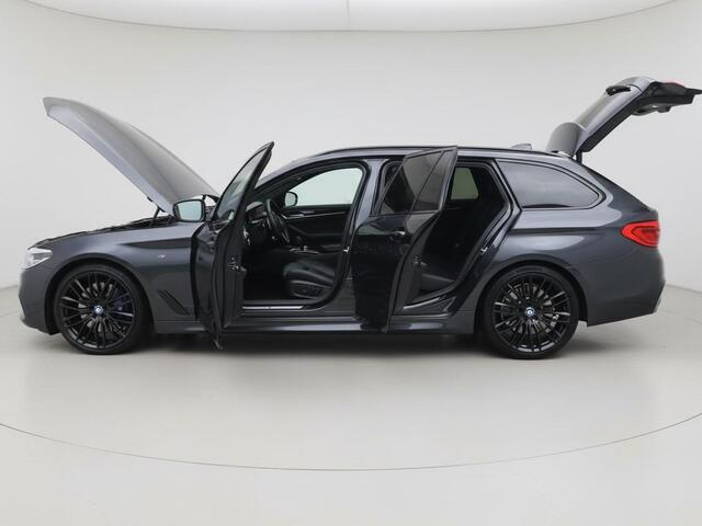 BMW 5-SERIE Touring 530i High Executive M-Sport | Clima | Cruise | Multimedia/Navi | Pano | Leder| PDC + 360 camera |