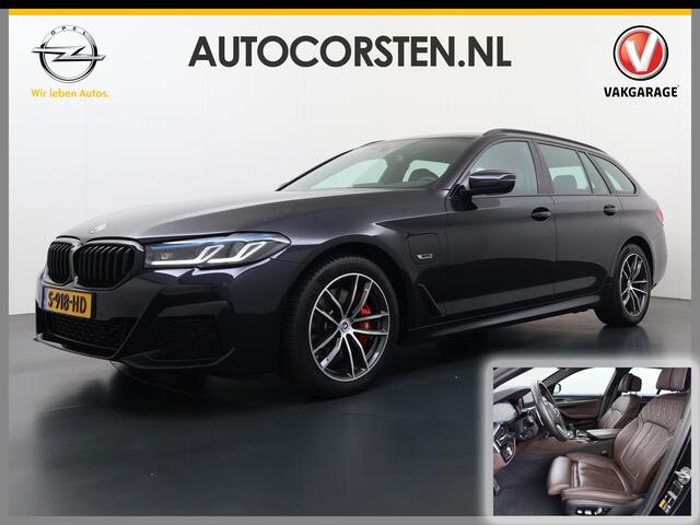 BMW 5-SERIE Touring 530e 292PK Hybrid xDrive M-Sport Leder Elek.Comfort Stoelen+Memory+Verwarmd Shadow Line Live Cockpit Pro Apple Carplay/Android Auto Ecc Business Edition Plus Elek.Achterklep Aero-Pack 4WD AWD Pdc DAB+ Led+High Beam Assist Cruise Control Wifi Deale