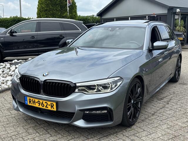 BMW 5-SERIE Touring 530D High Exe 2017 M-Pakket Pano HUD Softclose H/K Audio