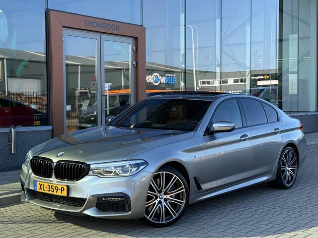 BMW 5-SERIE 540i xDrive High Executive M-Sport | ACC | Leder | Harman / Kardon | 360 | Achteras besturing |