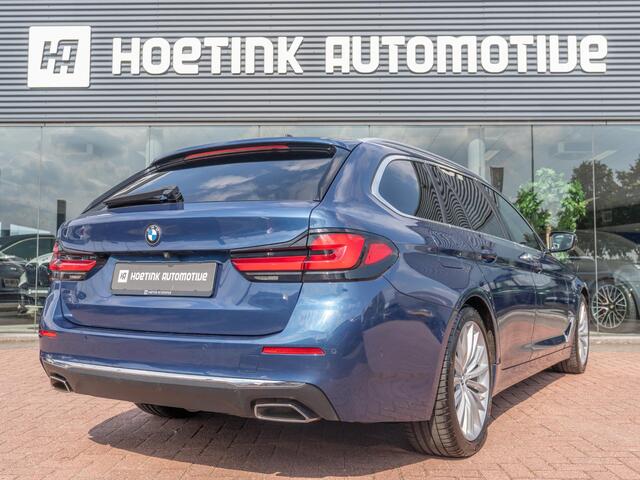BMW 5-SERIE Touring 520i High Executive | Elc trekhaak | Memory | 360° Camera