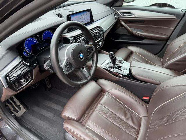 BMW 5-SERIE Sedan 540i High Ex. M-Sport Schuifdak Memory H&K HUD