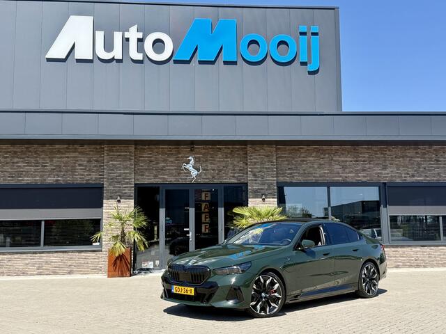BMW 5-SERIE 550e ///M-Sport / xDrive / 489 PK / INDIVIDUAL / Brewster Green / Uniek / B&W HiFi / FULL OPTION