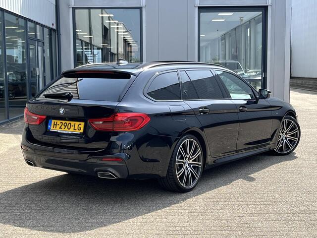 BMW 5-SERIE Touring 520i High Executive Edition | NL Auto/2e Eig./Voll.Historie/Individual+M-Sportpakket/Leder/Camera/Head-Up/Pano.Dak