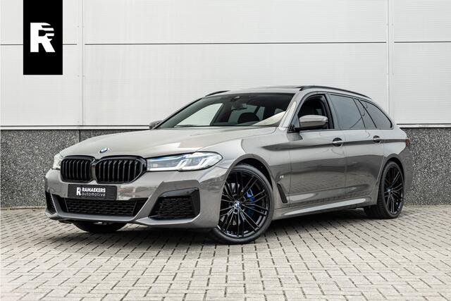 BMW 5-SERIE Touring 530i High Executive M-Sport 20inch / Bernina Grau / Pano / Camera / Laser
