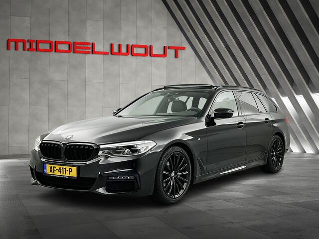 BMW 5-SERIE Touring 520i High Exe. M-Sport Pano-dak/Leder/Camera/Keyless Entry