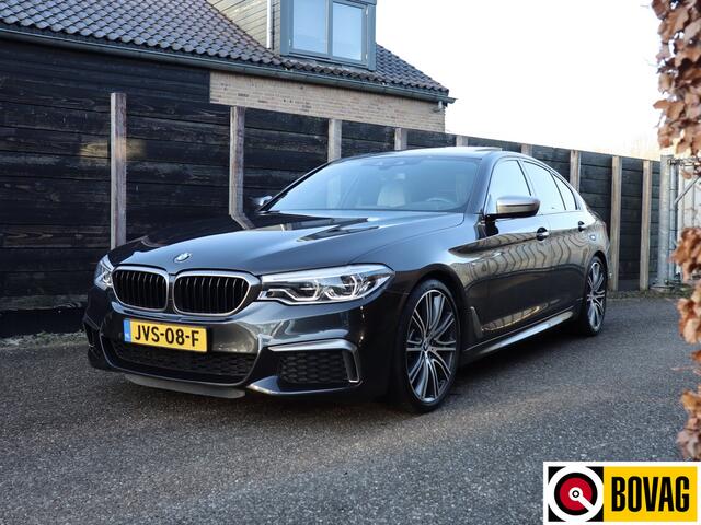 BMW 5-SERIE M550i xDrive High Executive dealer O.H., BTW-auto, pano, HUD