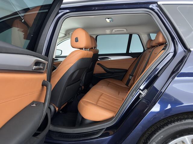 BMW 5-SERIE Touring 520d Executive Aut. *LEATHER | FULL-LED | NAVI-FULLMAP | COMFORT-SEATS | PRIVACY-GLASS | ECC | PDC | CRUISE | 17''ALU*