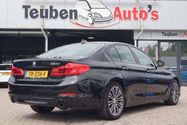 BMW 5-SERIE 520d EDE Executive | Sportline | Audio Media Pack | Spotstoelen | Donkere hemel