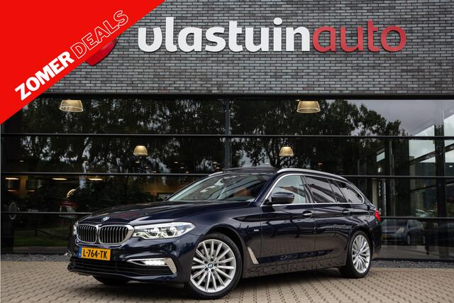BMW 5-SERIE Touring 530i High Executive , Panoramadak, Trekhaak, Memory,