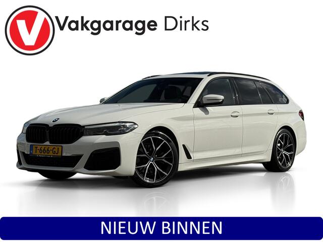 BMW 5-SERIE Touring 520i M-sport ? Pano ? Trekhaak ? Leder