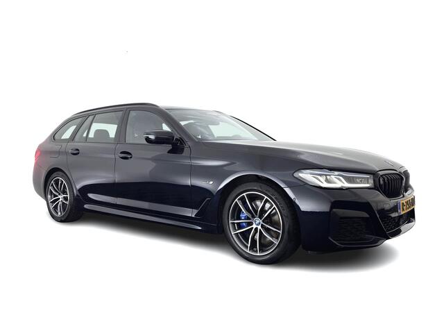 BMW 5-SERIE Touring 530e Business Edition Plus M-Sportpack (Plug-in) (INCL.BTW) *HEAD-UP | LEATHER | LASER-LED | ADAPTIVE-CRUISE | BLIND-SPOT | MEMORY-PACK | DIGI-COCKPIT | HIFI-SOUND | CAMERA | NAVI-FULLMAP | PRIVACY-GLASS | SHIFT-PADDLES | AMBIENT-LIGHT | 18
