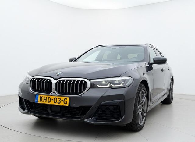 BMW 5-SERIE Touring 530e Executive M-SPORT - LEER - ACC - STOELVERWARMING