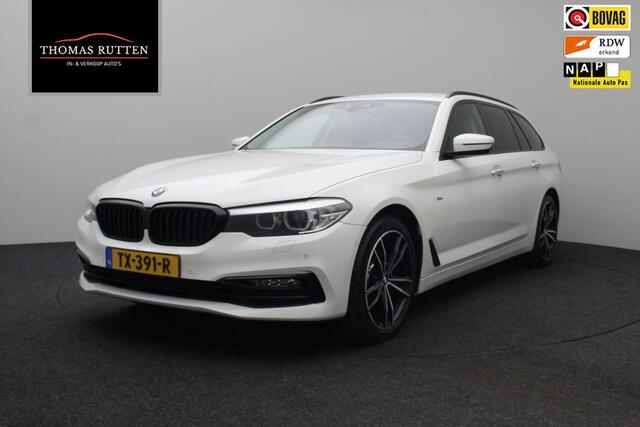 BMW 5-SERIE Touring 520i High Executive 2018 | Navigatie | Stoel & Stuurverwarming | Achteruitrij Camera | Elektrisch Verstelbare Stoelen | Cruise Control | Nationale Autopas