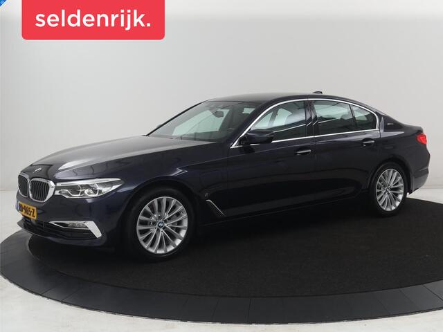 BMW 5-SERIE 530e iPerformance High Executive | Trekhaak | Leder | Adaptive cruise | Carplay | Camera | Sfeerverlichting | Harman/Kardon | Stoelverwarming | Memory | Full LED |