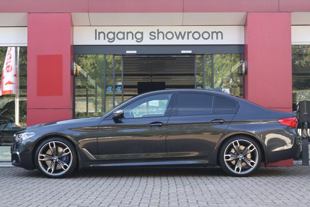 BMW 5-SERIE M550d xDrive High Executive | M-Sport | Panoramadak | ACC | 360*Camera | SoftClose | HUD | Harman/Kardon | Trekhaak |