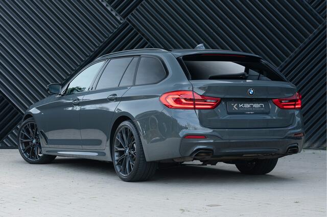 BMW 5-SERIE Touring 540i xDrive M-Sport ACC Pano Harman Kardon Head Up 360 Stoelvent. Trekhaak Softclose Keyless Memory Shadow Line