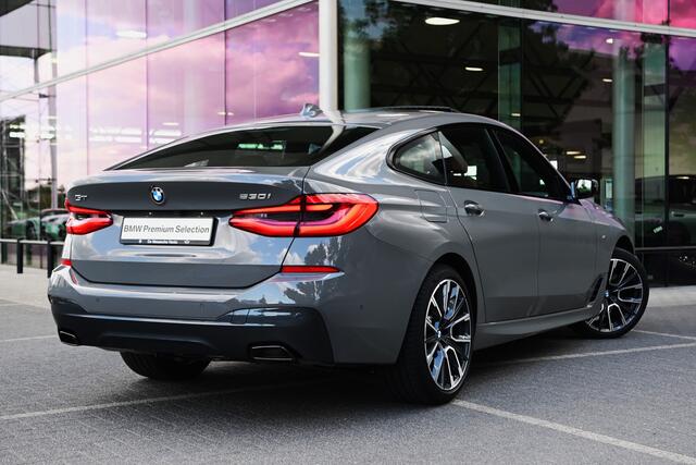 BMW 6-SERIE Gran Turismo 630i High Executive M Sport Automaat / Panoramadak / Laserlight / Achteruitrijcamera / Comfortstoelen / Live Cockpit Professional / Parking Assistant